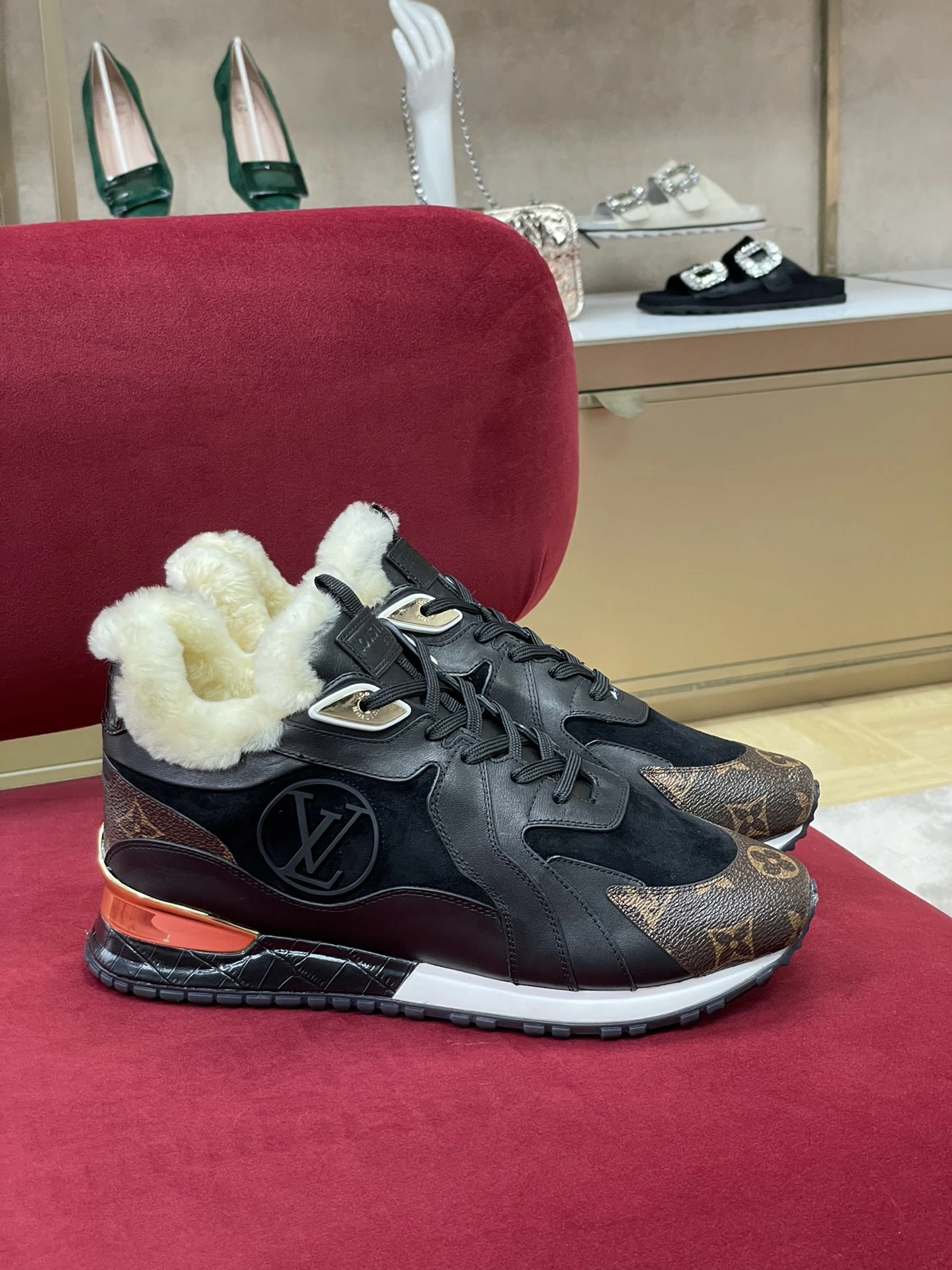 OOBB— 1A98L0 run away 6.5cm Thick soles item:C-X158B1652
